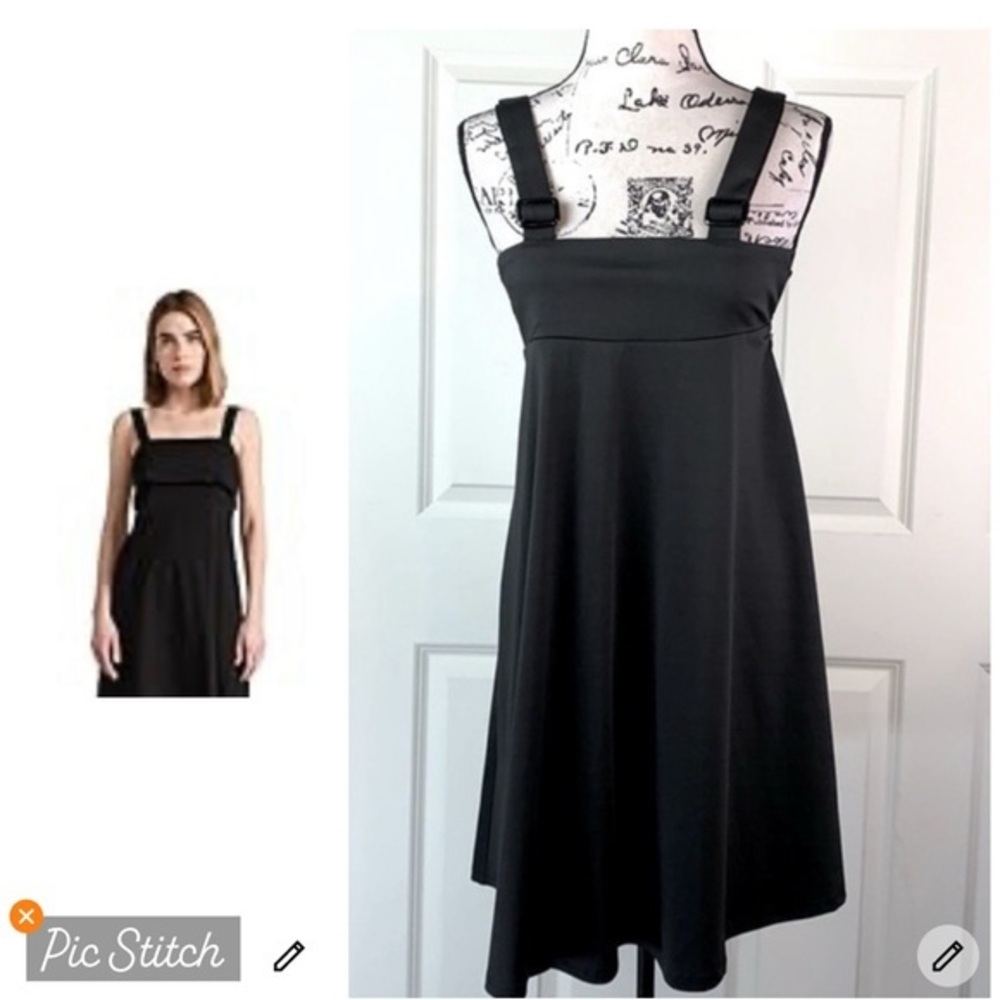 NWT Belle Poque Black Strap Dress